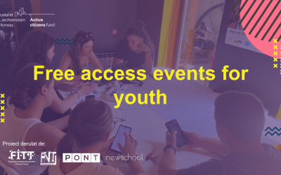 Free access events for youth